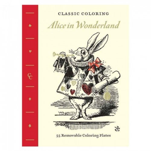 Alice In Wonderland Adult Coloring Book