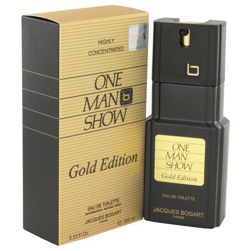 One Man Show Gold By Jacques Bogart Eau De Toilette Spray 3.3 Oz