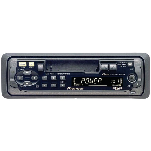 Pioneer Single-din In-dash Cassette Player