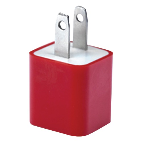 Iessentials Iphone And Ipod And Smartphone Usb Home Charger (red