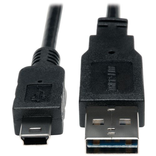 Tripp Lite A-male To Mini B-male Reversible Usb 2.0 Cable, 3