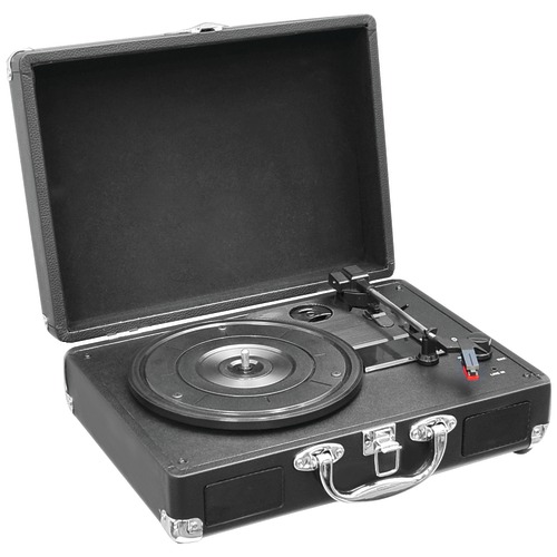 Pyle Home Retro Belt-drive Turntable With Usb-to-pc Connection (