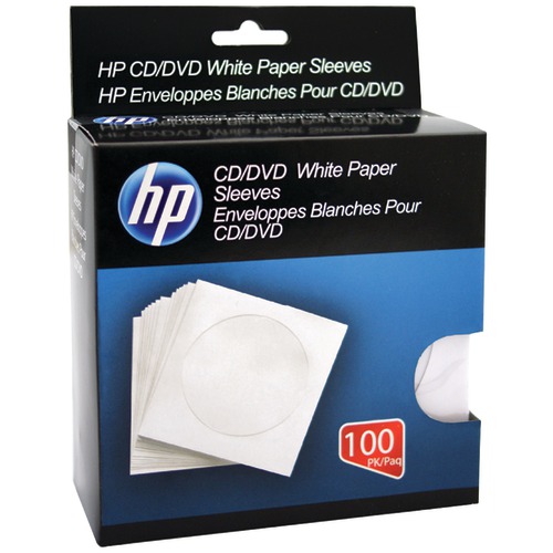Hp Cd And Dvd Storage Sleeves (100 Pk)