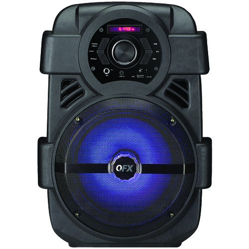Qfx 8&quot; Rechargeable Bluetooth Party Sound System