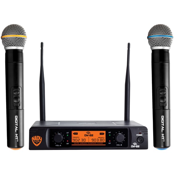 Nady Dual-transmitter Digital Wireless Microphone System (2 Digi