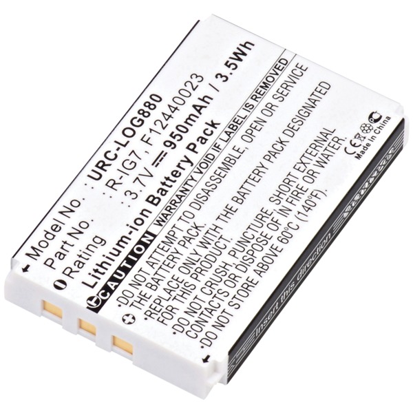 Ultralast Urc-log880 Rechargeable Replacement Battery