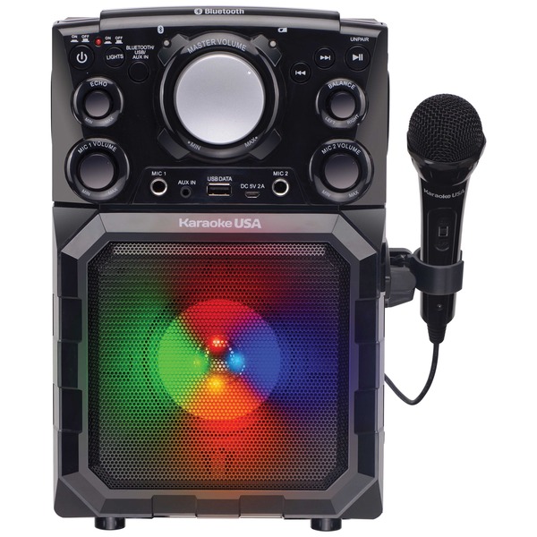 Karaoke Usa Portable Mp3 Karaoke Player With Bluetooth, Pa&#
