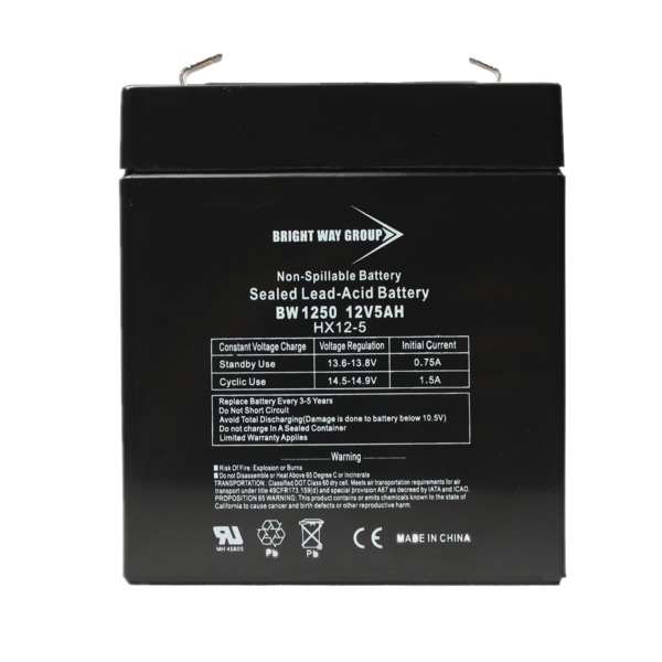 Bright Way Group Bwg 1250 F1 Battery