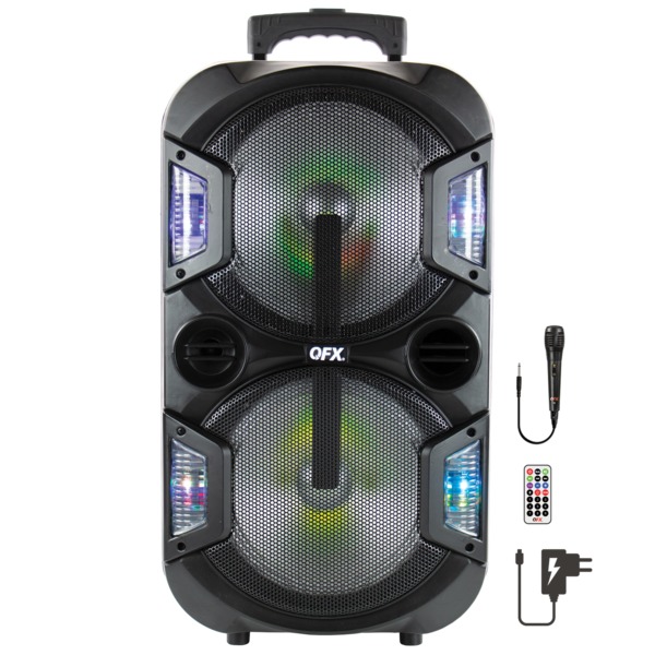 Qfx 2 X 10-inch Portable Party Sound System