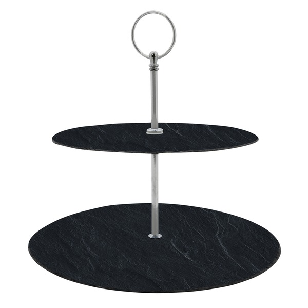 Nutrichef 2-tier Cake Stand Tower Tray