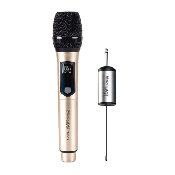 Blackmore Pro Audio Handheld Rechargeable Wireless Uhf Microphon