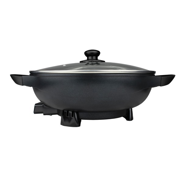 Brentwood Appliances 13-inch Non-stick Flat-bottom Electric Wok