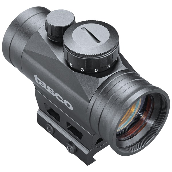 Tasco 1x 30mm 3 Moa Red Dot Sight With Hi And Lo Mount