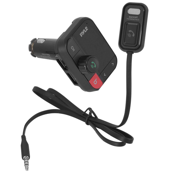 Pyle Bluetooth-streaming Fm Transmitter Adapter With Detachable