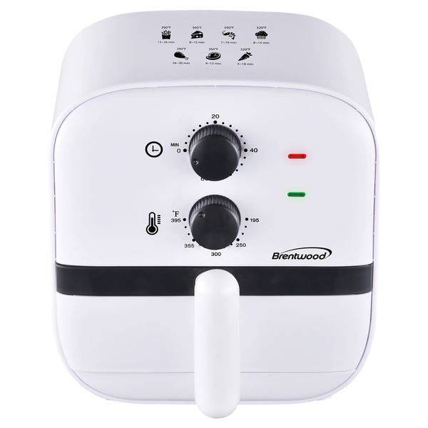 Brentwood Appliances 1-quart 700-watt Electric Air Fryer (white)