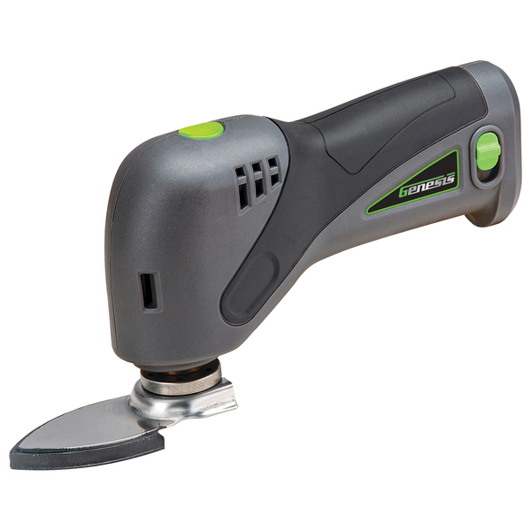 Genesis 8-volt Li-ion Cordless Oscillating Tool With Battery Pac