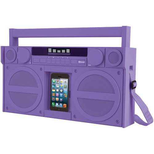 Ihome Bluetooth Portable Fm Stereo Boom Box With Usb Charging