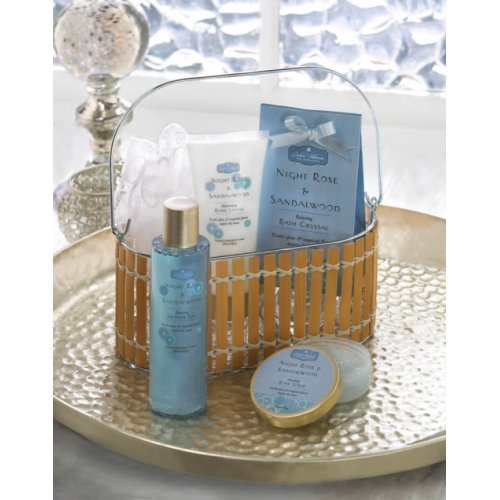 Night Rose And Sandalwood Bath Gift Set