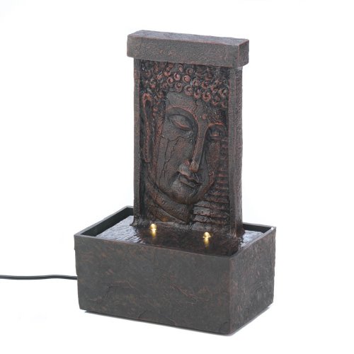 Peaceful Buddha Tabletop Water Fountain