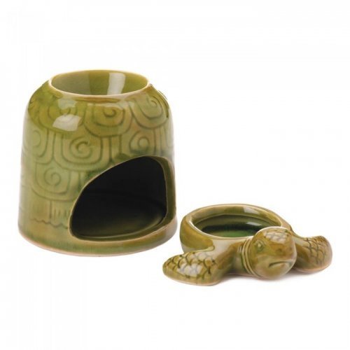 Green Turtle Oil Warmer
