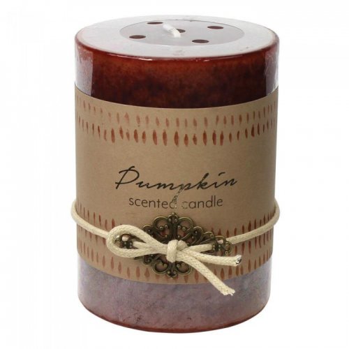 Pumpkin Pillar Candle 3x4