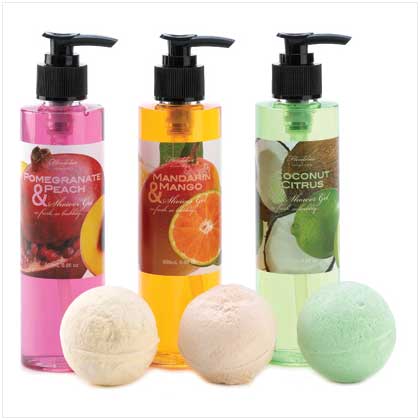 Tropical Fruits Shower Gel Set