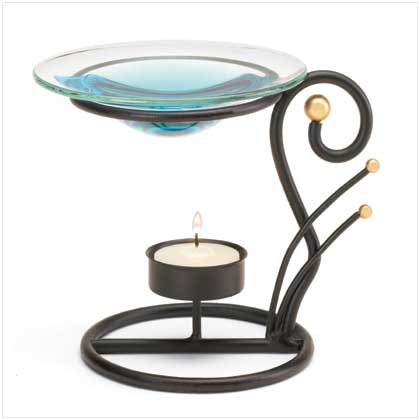 Art Deco Oil Warmer