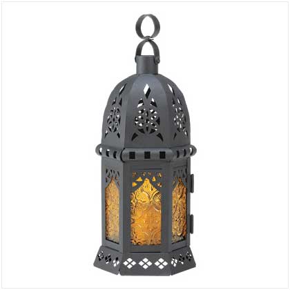 Yellow Moroccan Lantern