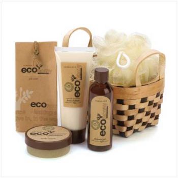 Eco-nomy Bath And Body Gift Basket Set