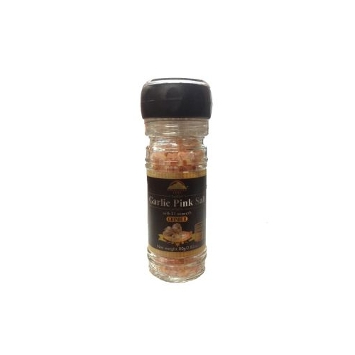 Garlic Pink Salt Grinder