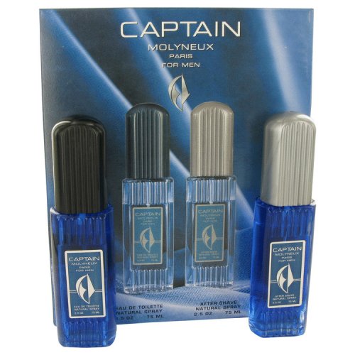 Captain By Molyneux Gift Set 2.5 Oz Eau De Toilette Spray + 2.5