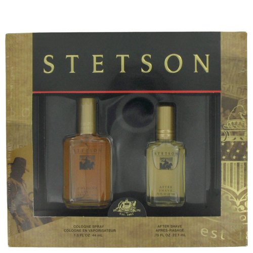 Stetson By Coty Gift Set 1.5 Oz Cologne + .75 Oz After Shave