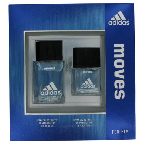 Adidas Moves By Adidas Gift Set 1 Oz Eau De Toilette Spray + .5