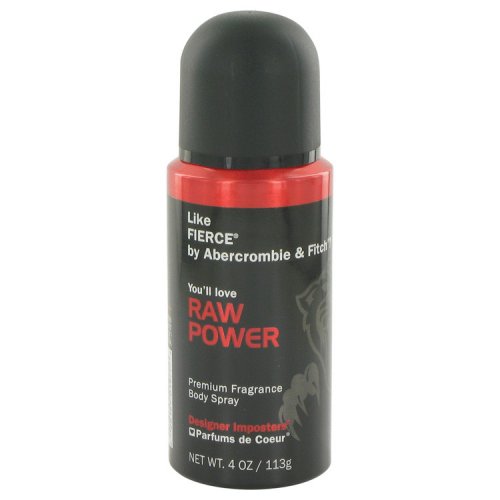 Designer Imposters Raw Power By Parfums De Coeur Body Spray 4 Oz