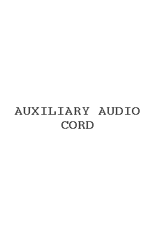 Auxiliary Audio Cord