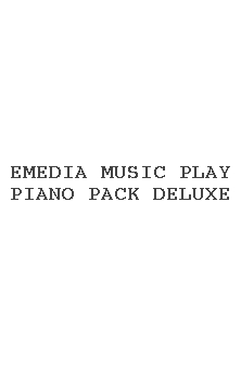 Emedia Music Play Piano Pack Deluxe