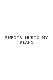 Emedia Music My Piano