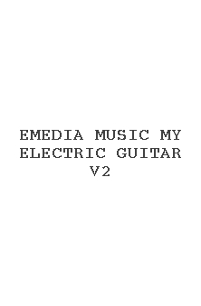 Emedia Music My Electric Guitar V2