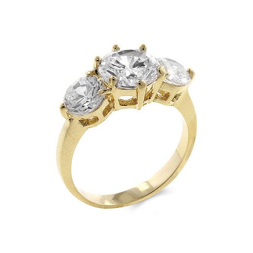 3-stone Engagement Ring (size: 05)