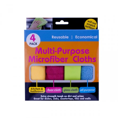 Set Of 4 Microfiber Towels