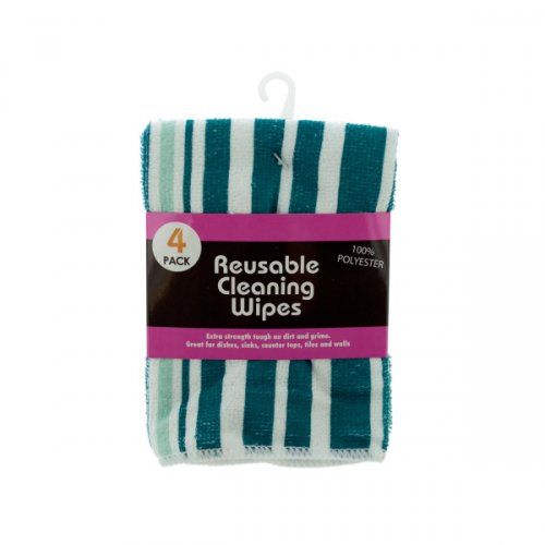 Set Of 4 Microfiber Towels Print