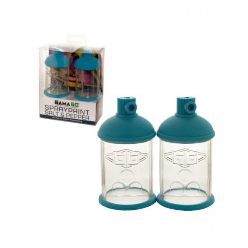Spraypaint Can Salt &amp; Pepper Shakers Set