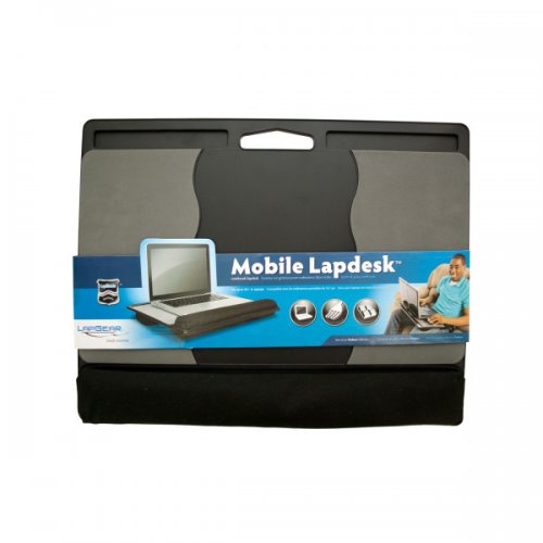 Mobile Notebook Lapdesk With Dual Bolster Lap Pads