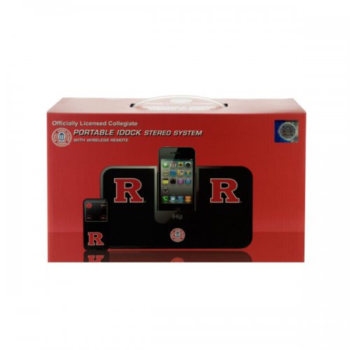Collegiate Licensed Rutgers University Portable Idock Stereo Sys