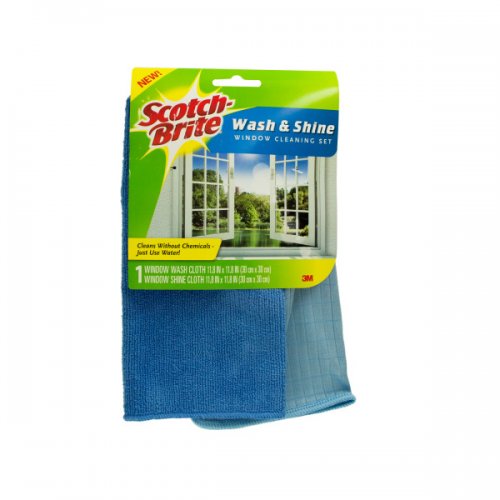 Scotch-brite Wash And Shine Window Cleaning Set