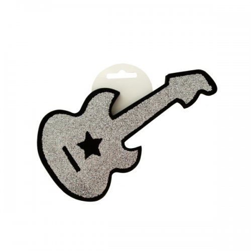 Glitter Guitar Chunky Foam Shape