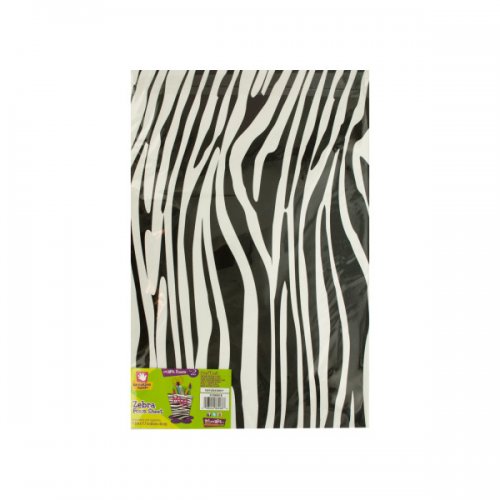 Zebra Print Foam Sheet