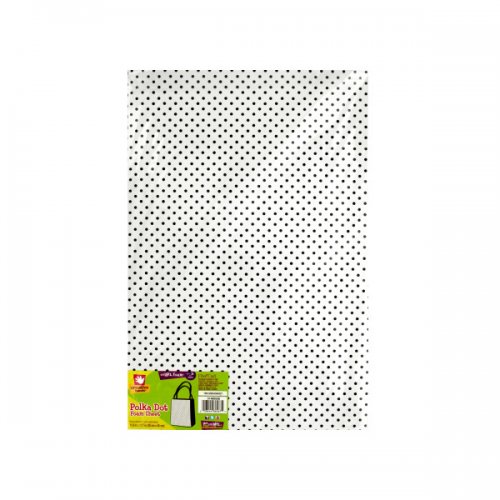 Polka Dot Print Foam Sheet