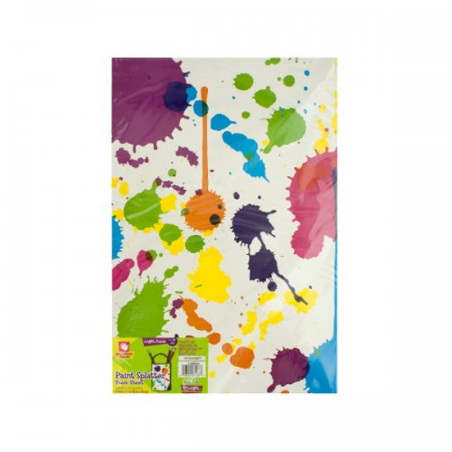 Paint Splatter Foam Sheet