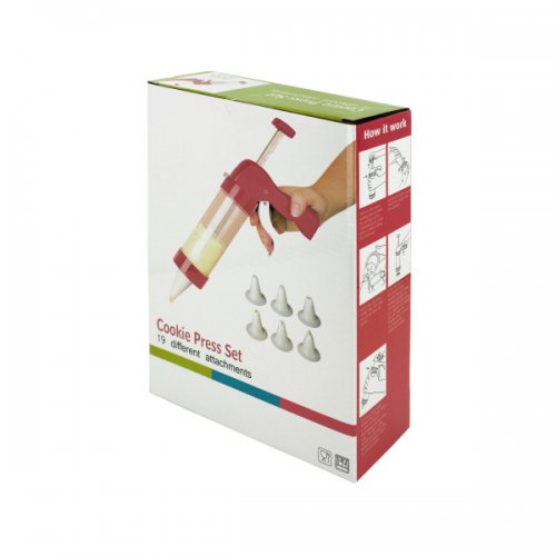 Cookie Press Set With Attachments